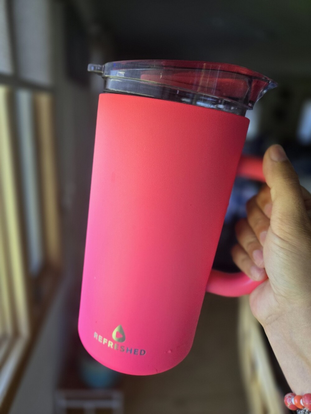 Refreshed Stainless Steel Insulated Pitcher With Lid - 67oz Insulated Dlb Walled